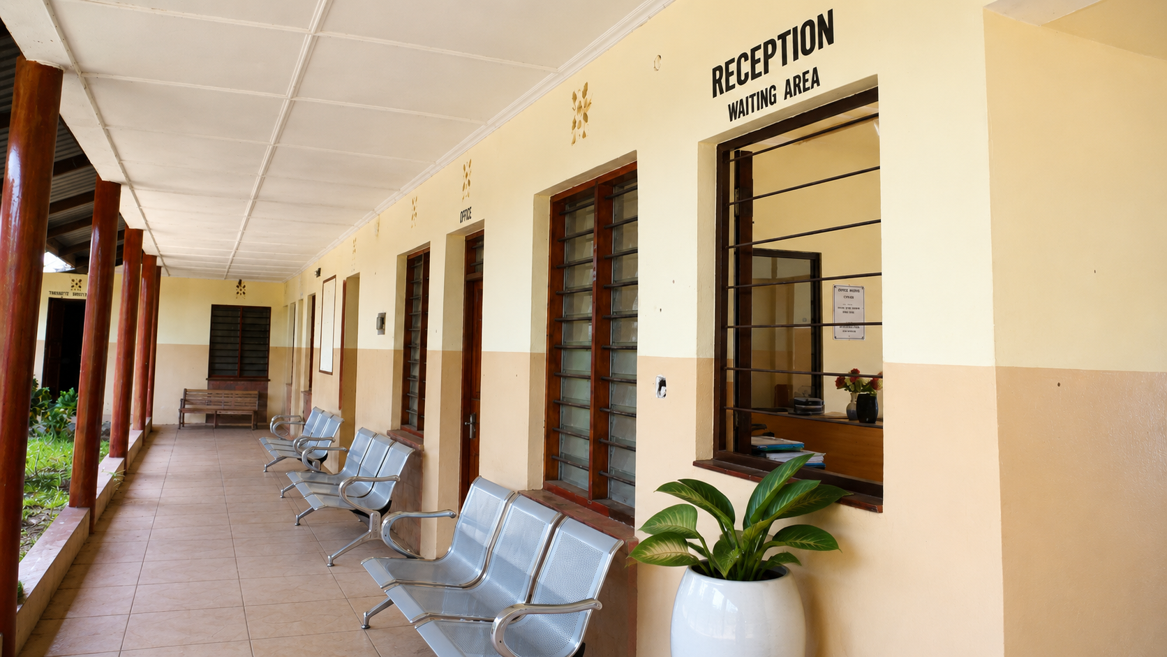 Tumaini Medical Centre reception area